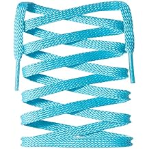 LitLaces - Flat Double Polyester Shoe Laces Cross Grain Running Laces