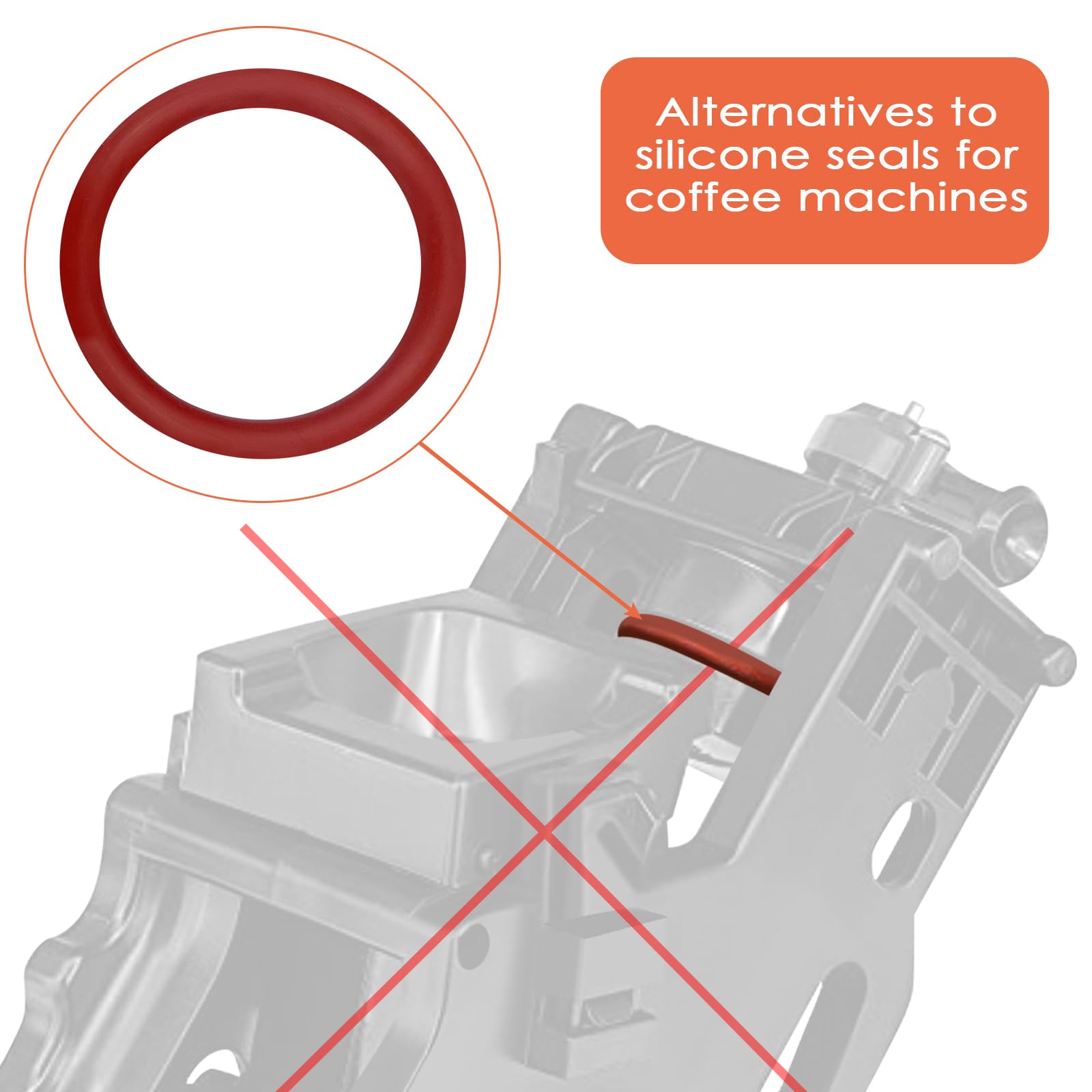 Kit 30 Guarnizioni O-ring Per Macchine Caffè Philips Saeco - Set Manutenzione Completo - Foto 9