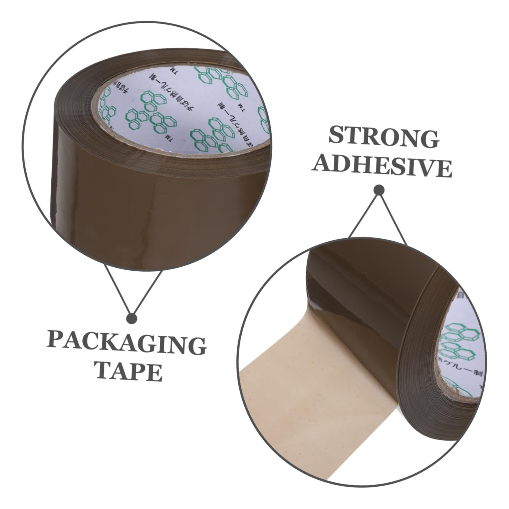 Homoyoyo 5rollen Hochbelastbares Packband Versandklebeband Klebeband Für Umzugskartons Und Verpackungszwecke Packbandrollen Packband Mit Starker Klebkraft