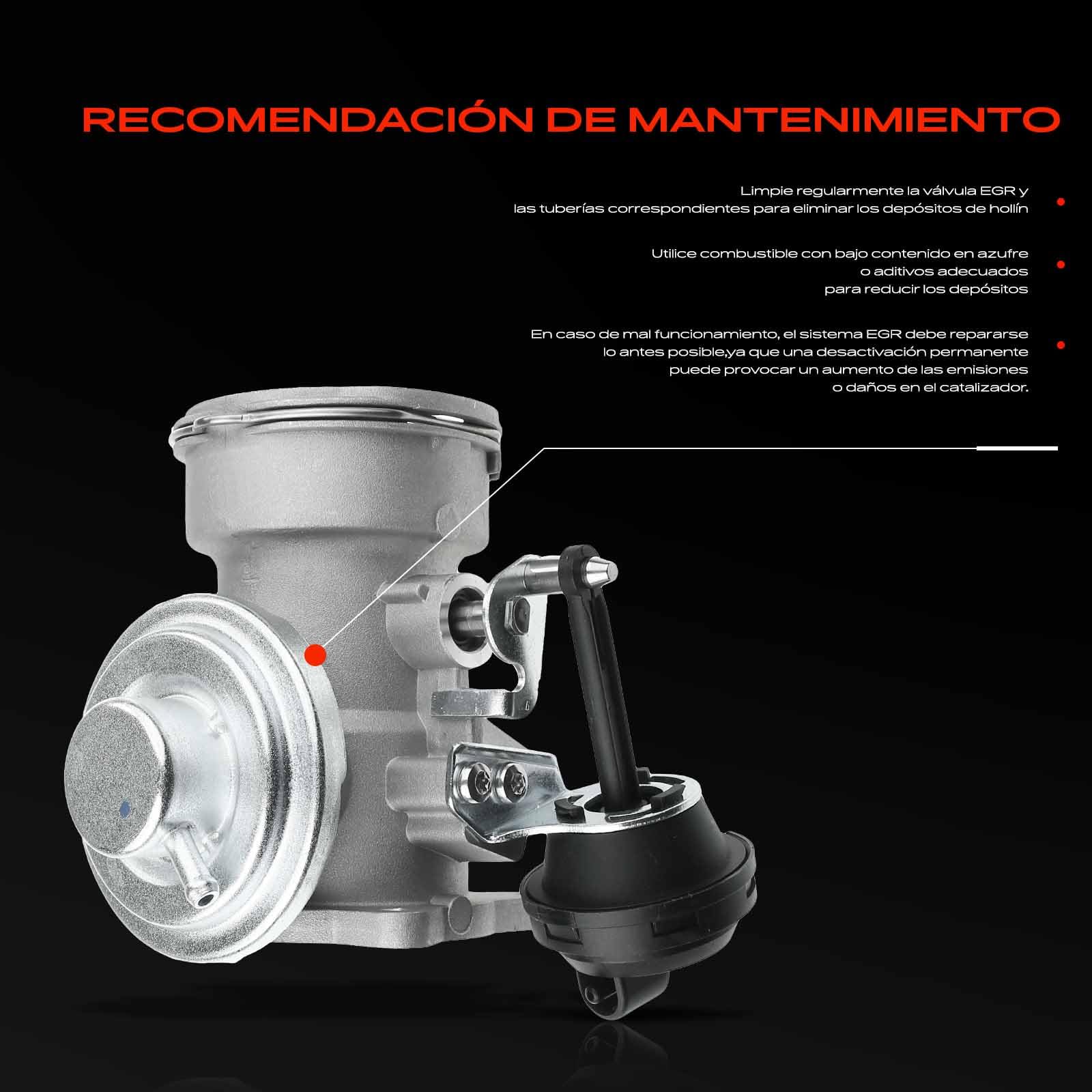 Frankberg Válvula EGR Compatible con C.a.d.d.y III MPV 2CB 2CJ 2KB 2KJ 1.9 TDI O.c.t.a.v.i.a II Combi 1Z5 1.9 TDI Altea 5P1 1.9 TDi O.c.t.a.v.i.a II 1Z3 1.9 TDI Toledo III 5P2 1.9 TDi 03G131501A