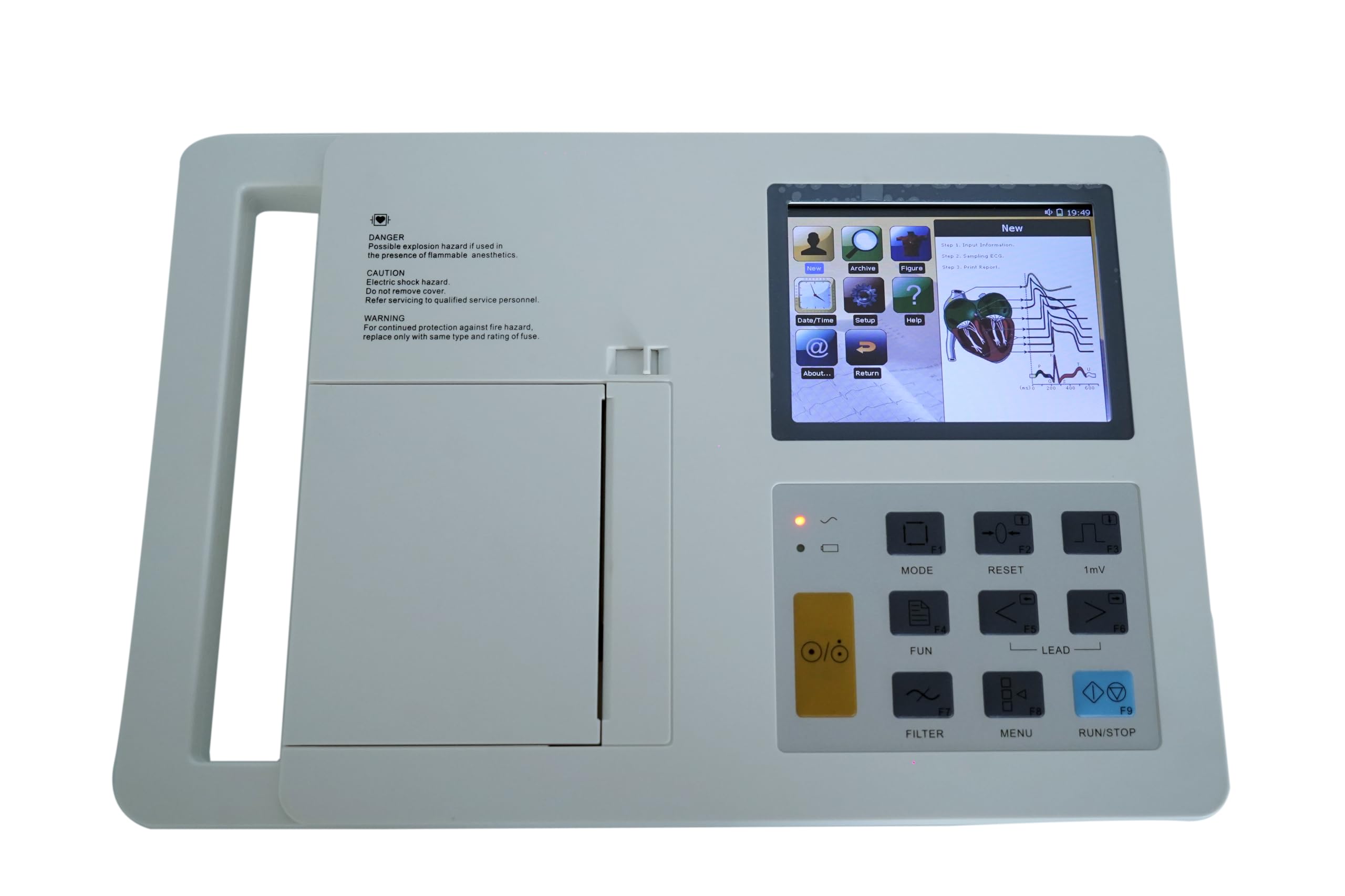 Ecg Machine Advanced Hospital Ecg Machine GE Mac 1200 ECG EKG Machine