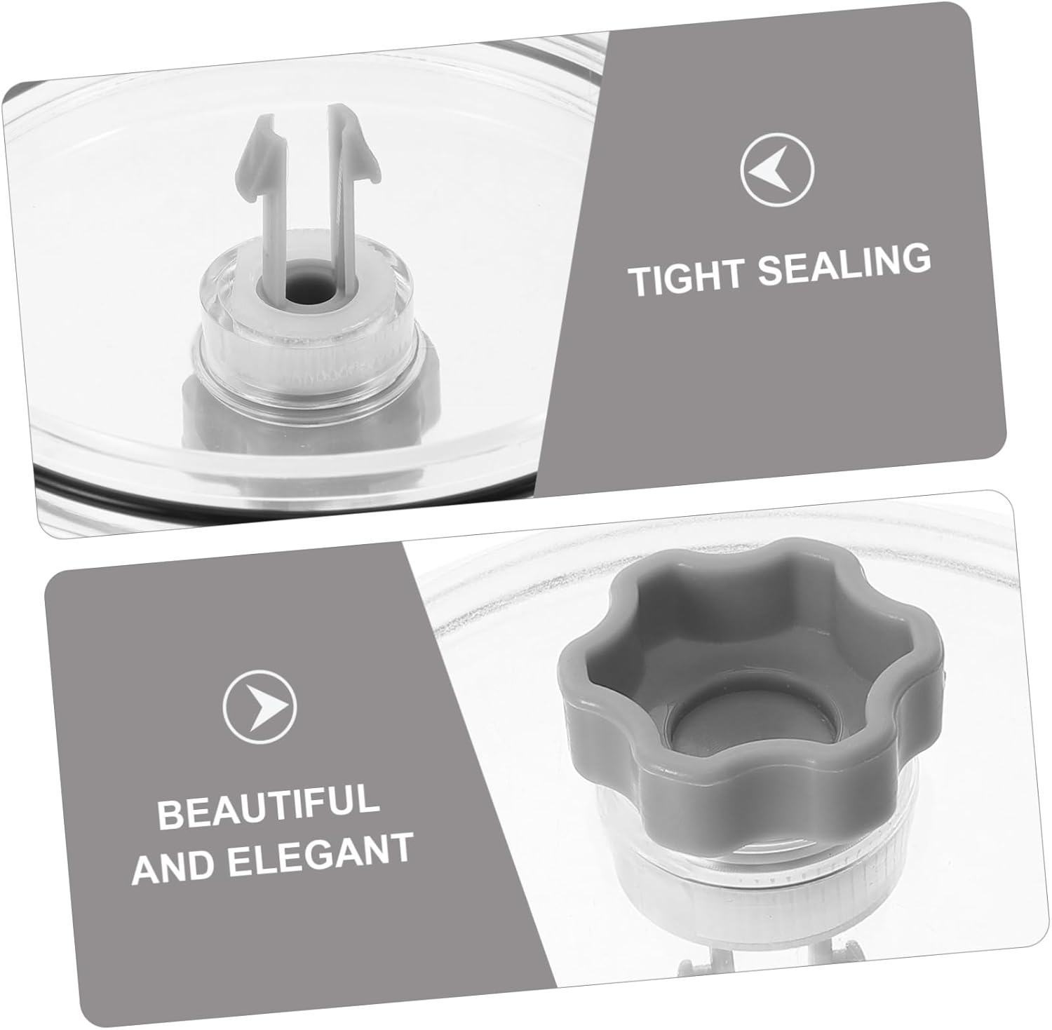 Milisten 5sets Pool Sand Replacement Cover Filter Pump Cap for Easy Install Leak