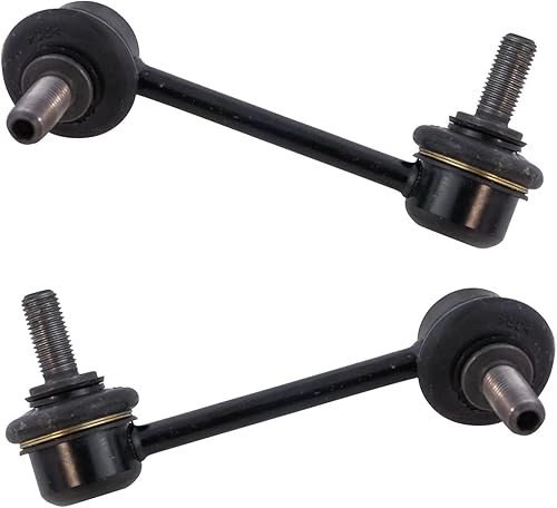 TRQ Par de eslabones de extremo de barra estabilizadora delantera LH y derecha compatible con Mazda Miata MX-5 MX5 NB