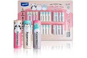 CleanWrap Alkaline Batteries AA Batteries 24 Pack- for Toys, Clocks, Remote Controls