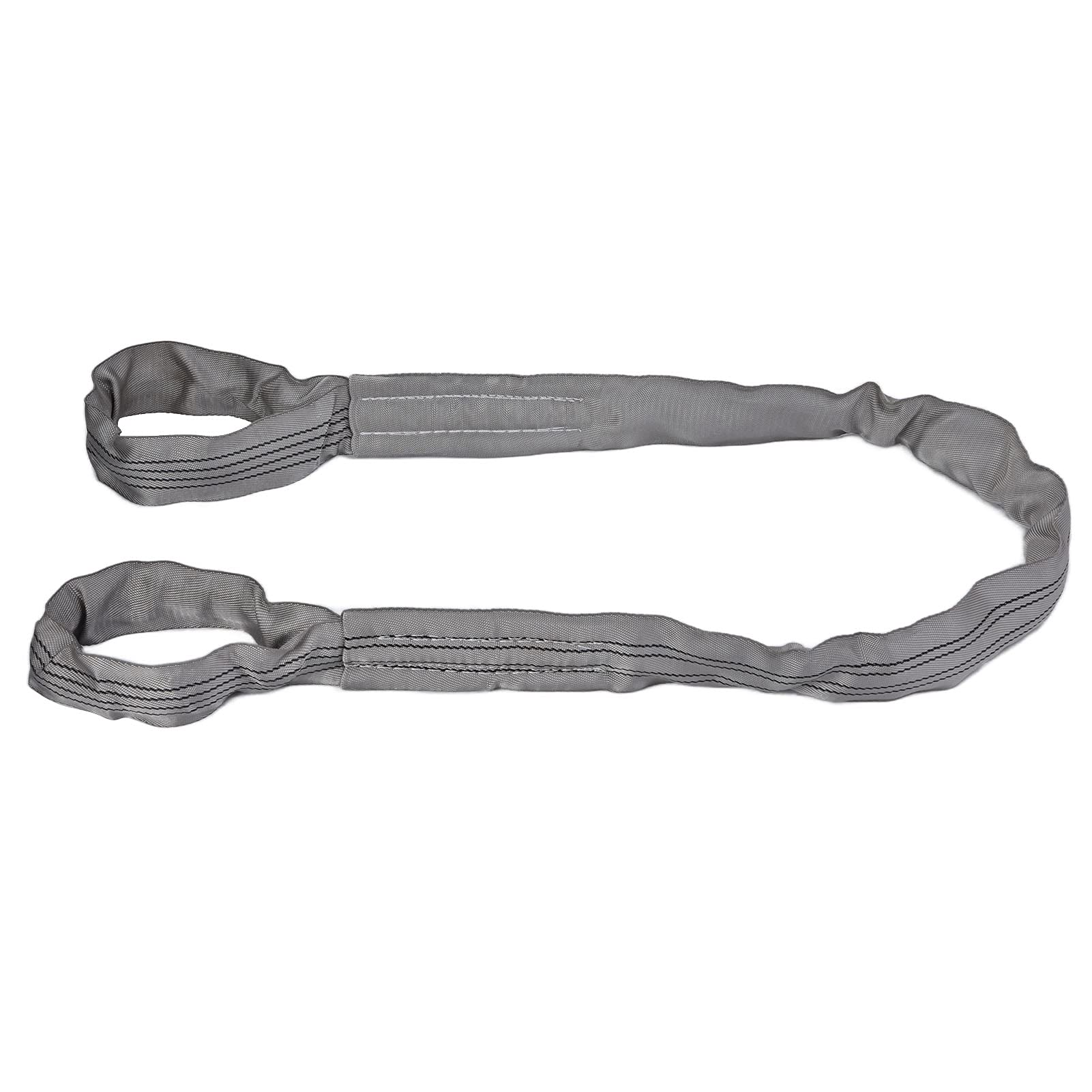 4T Round Lifting Doble Hebilla Doble Flexible PES Correas C Suministros de 85 Mm4 Metros Reduciendo SlingC Round Sling SlingDouble Levantamiento Suminesft Redonde (#3)