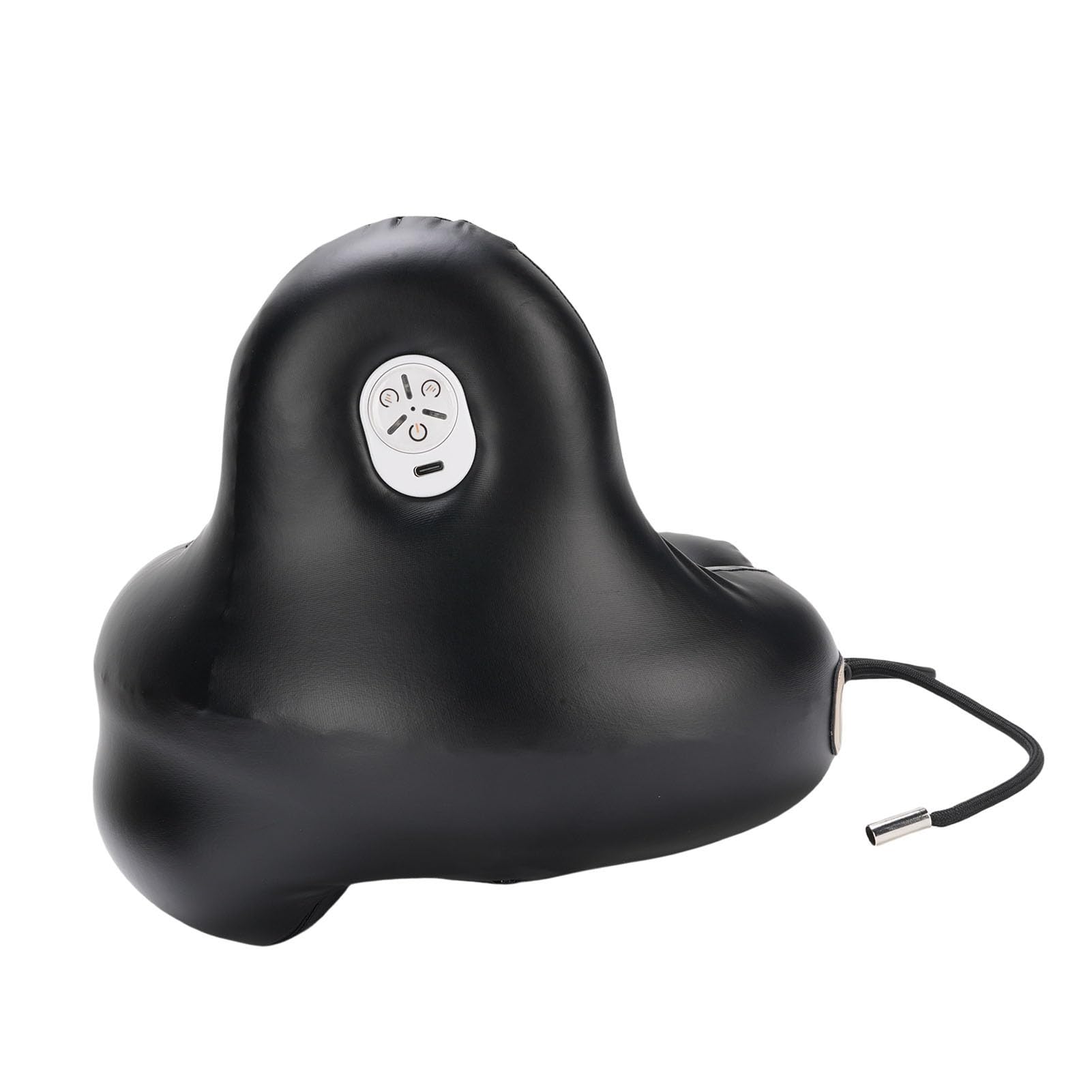 Almohada de Viaje para el Cuello con Auriculares, Almohada Musical Inalámbrica en Forma de U, Espuma Viscoelástica, Orejeras con Cancelación de Ruido, Batería de 72 Horas para Avión, Coche,