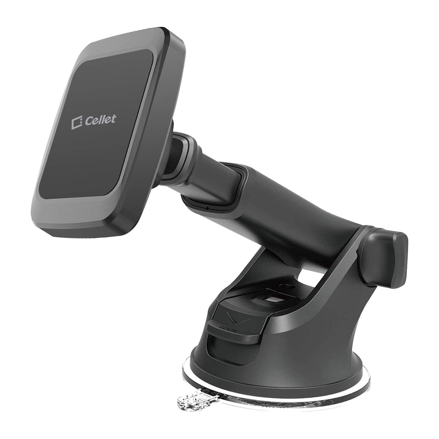 Ruix Dashboard and Windshield Mount Universal Magnetic Car Smartphone Holder Compatible for Motorola One Hyper One Action One Zoom One Macro G8 Plus Z3 Z2 Force Moto E6 Z4 G7 Power Z4 G Play Razr