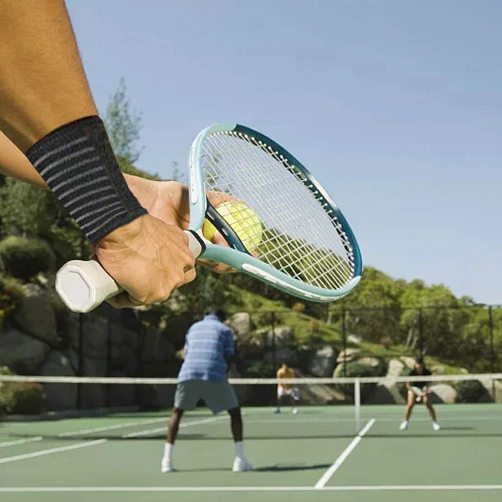 EULANT Elástico Deportiva Vendaje de Compresion 90cm, 2pcs Venda de Protección para Rodilla Pantorrilla Tobillo Codo Mano Muñeca,para Voleibol Futbol Levantamiento de Pesas