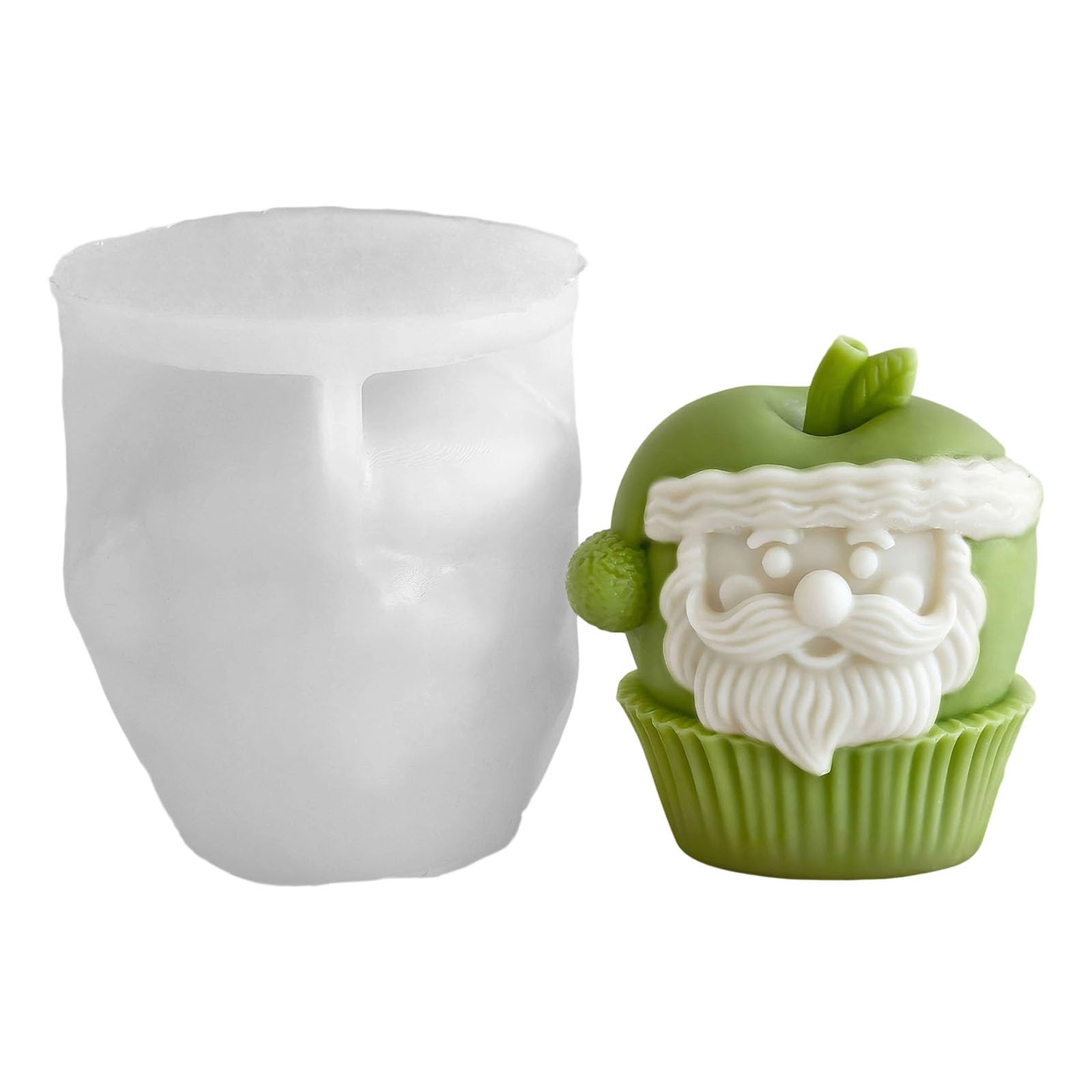 Buxuaaaa A Buxuaaa Christmas Shape Silicone Cast For Homebrewed Bubble Cakes Easy Neat Flexible Protect For Oven Freezer Nd Dishwasher Cake