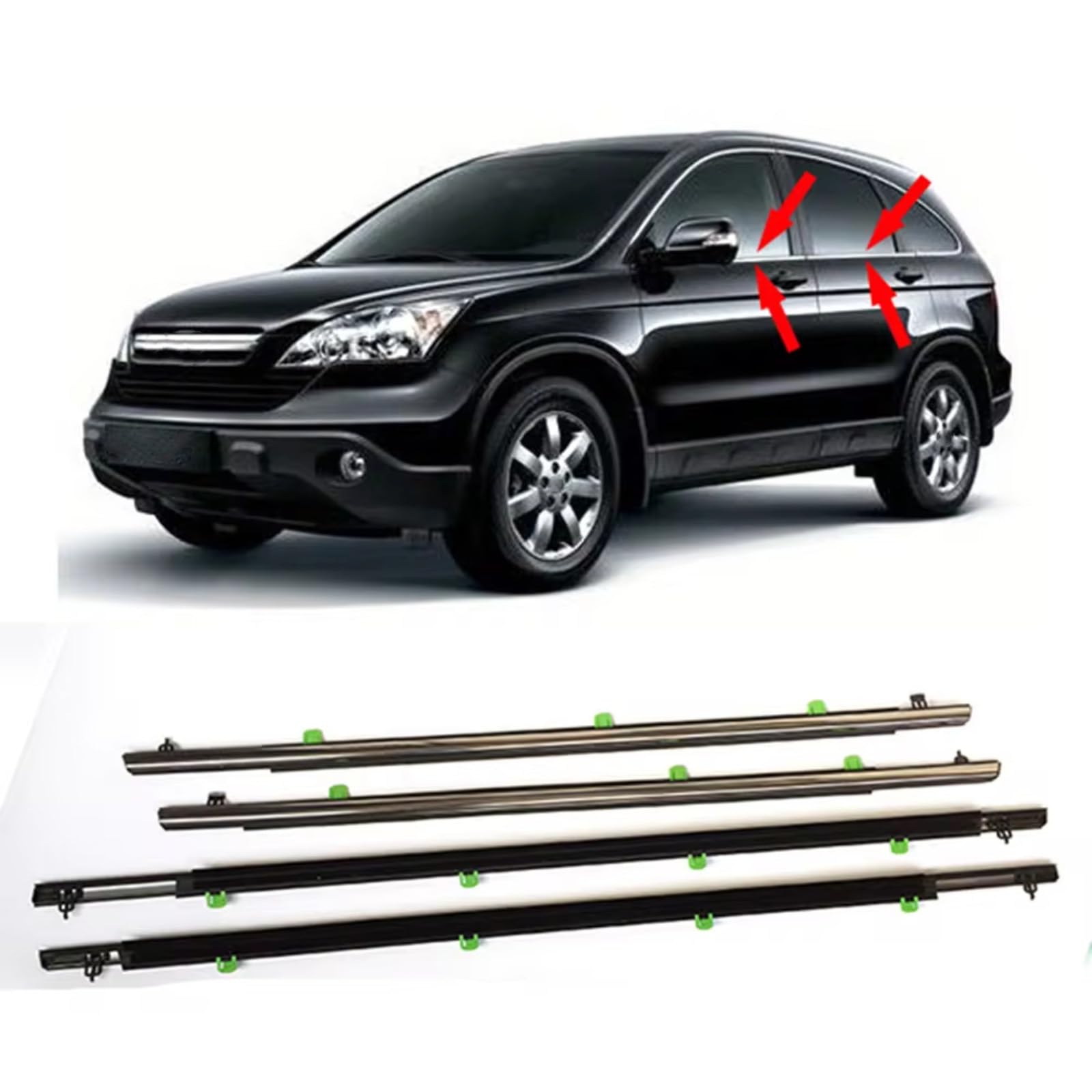 Amazon | Compatible With CR-V 2007 2008 2009 2010 2011 4個外装