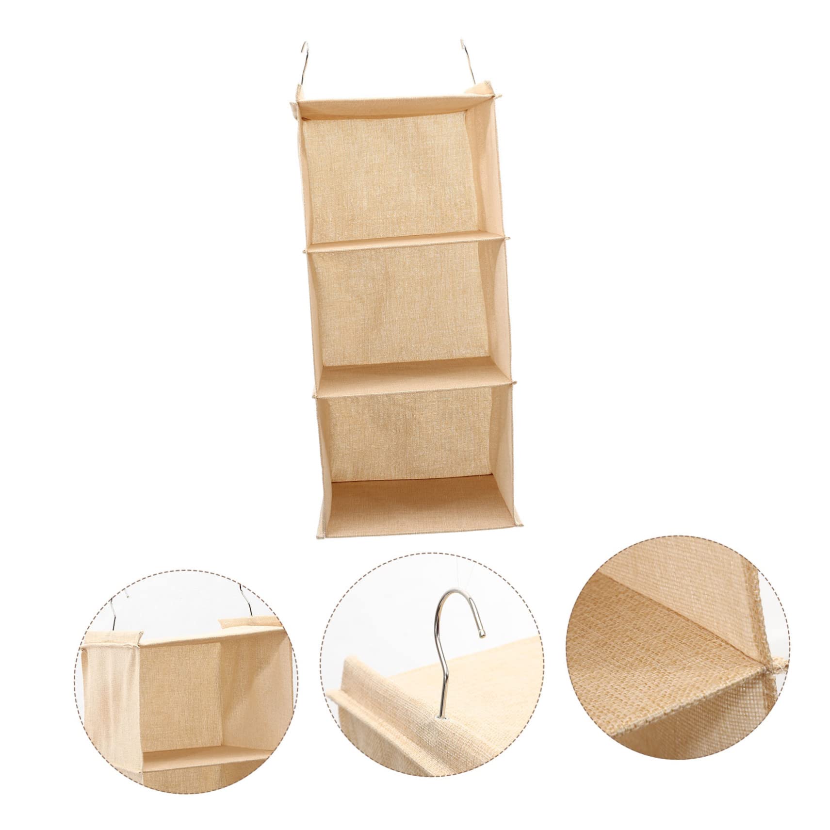 VOSAREA Organisateur De Placard Suspendu Pliable Pochette De Rangement à Niveaux Organisateur pour Placard