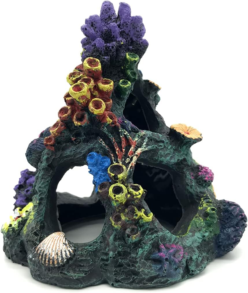 Cute Retro Submarine Aquarium Decoration,Resin Hollow