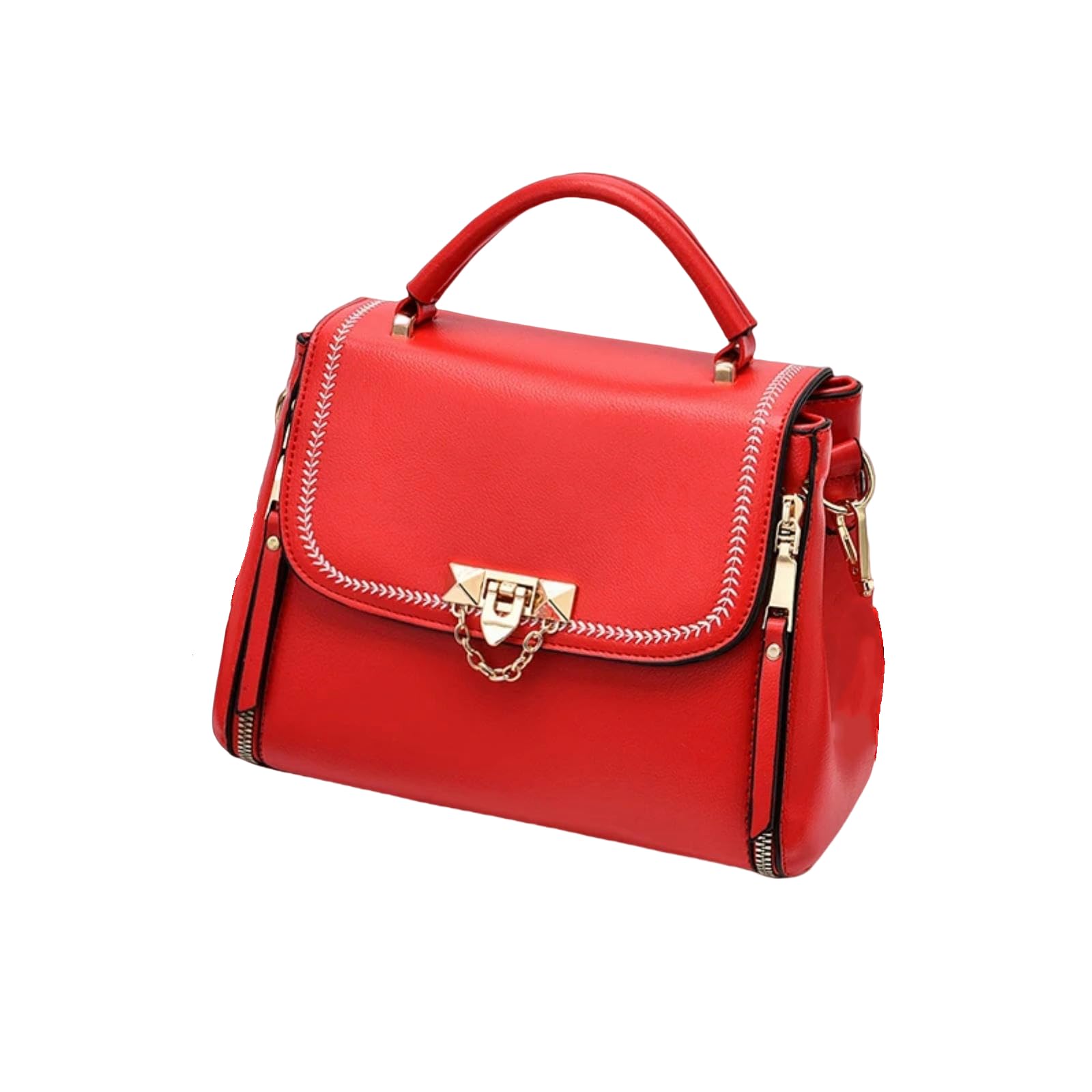 Borsa a Mano Borse da Viaggio da Donna Borse da Donna A Traversa per Donne Borse A Tracolla in Moda-Rosso