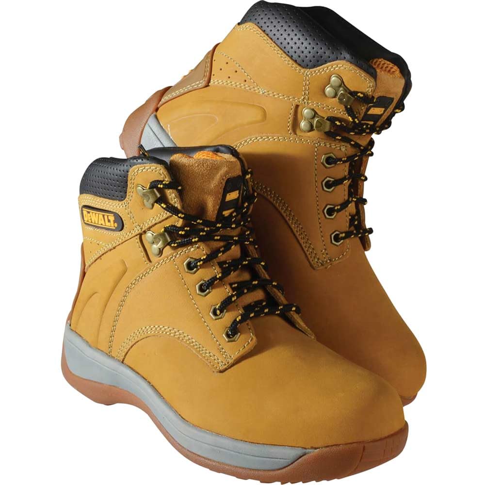 Dewalt Honey Extreme Safety Boots Wheat Uk 8 Eur 42 Size 3