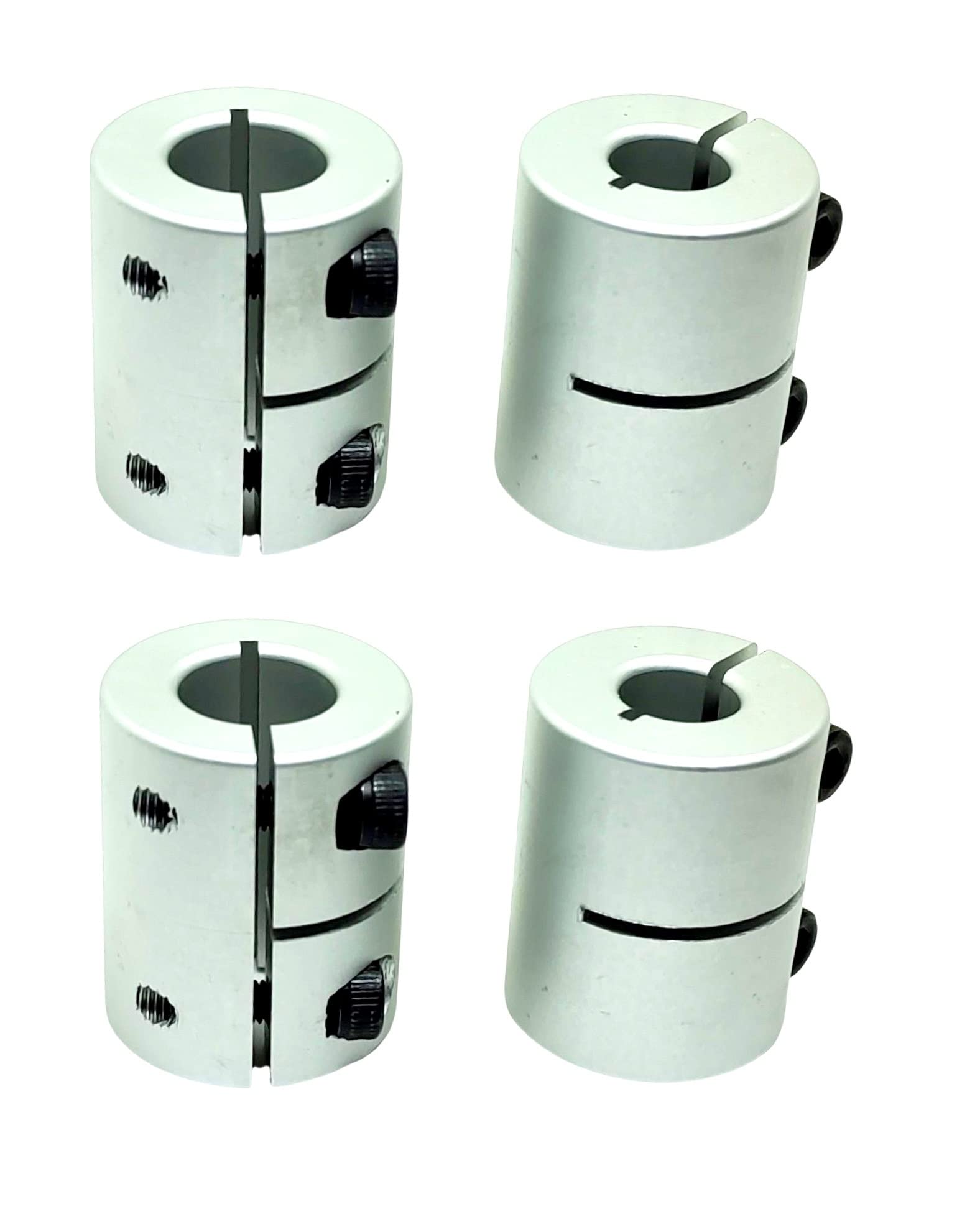 INVENTO 4Pcs 8x10mm Motor Jaw Shaft Coupler Aluminum 8mm to 10mm Rigid Self Centering Coupling for 3D Printer Z Axis Nema 23 Stepper Motor DIY (B0BSR2Z49K) Amazon Price History, Amazon Price Tracker