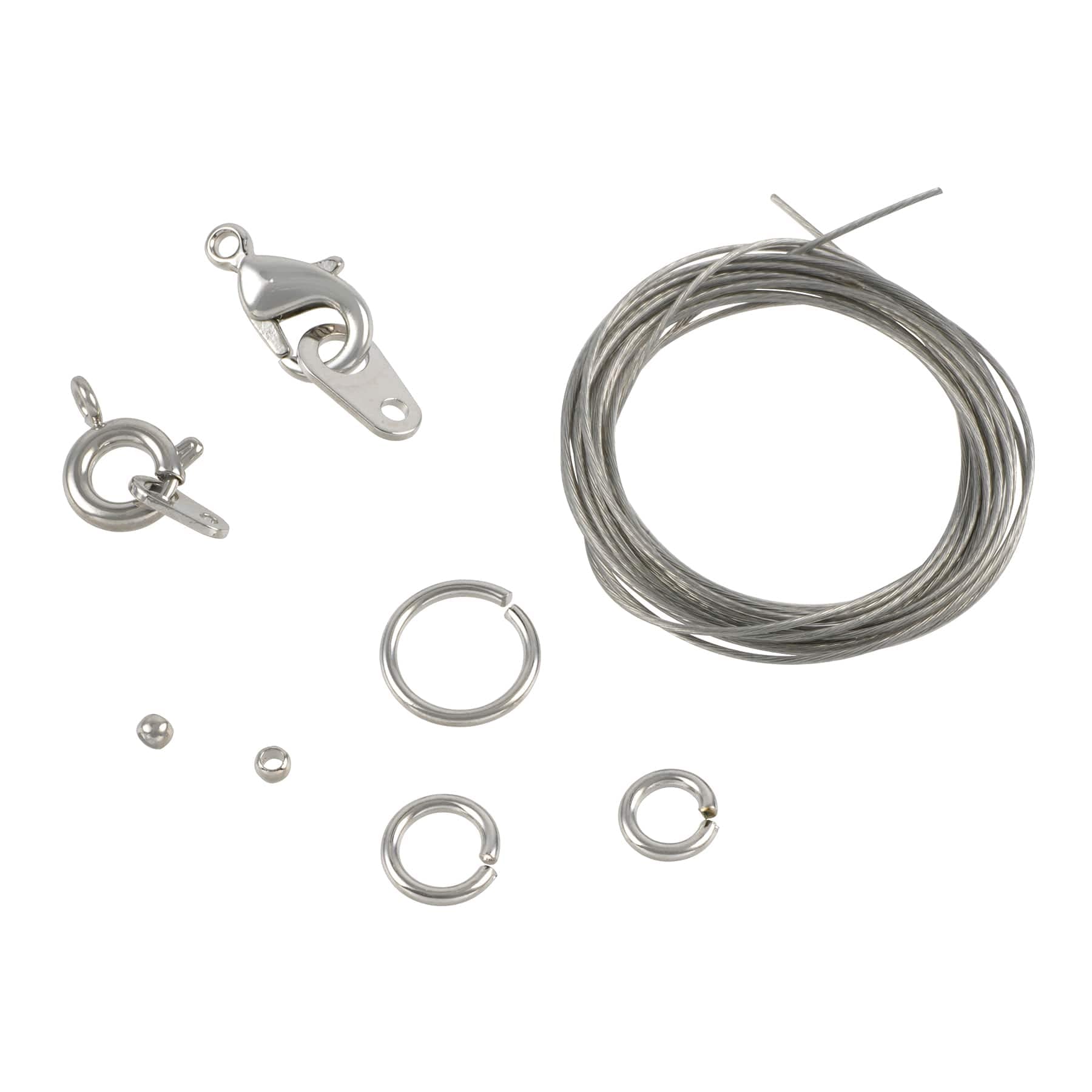 Amazon.com: Bead Landing Premium Metals Rhodium Finding Kit, 12 Pack