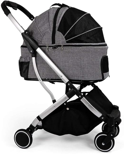 KITCISSL Dog Stroller for Medium Small Dogs, Dog Pram Stroller Buggy