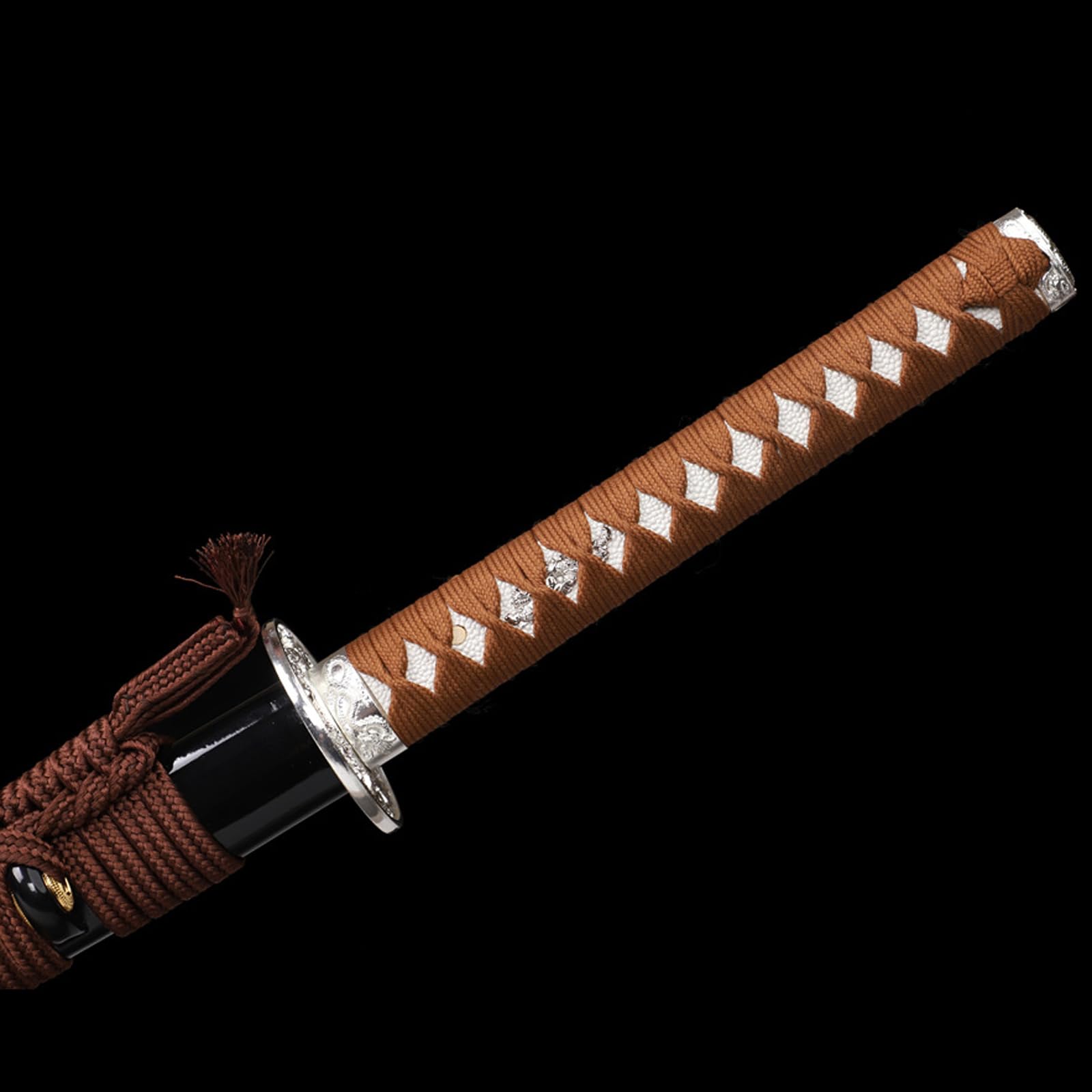 Bokken de Palisandro Natural de 103cm,Espada samurái de Madera Hecha a Mano con Vaina,Katana de Madera para exhibición,Cosplay,colección,Entrenamiento Kendo