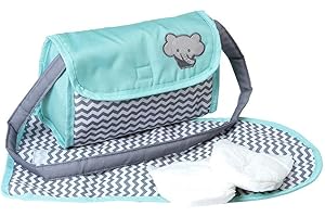 Adora Zig Zag Diaper Bag for Baby Dolls