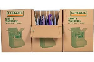 U-Haul Wardrobe Boxes: The Ideal Solution for Safe and Efficient Clothing Transportation