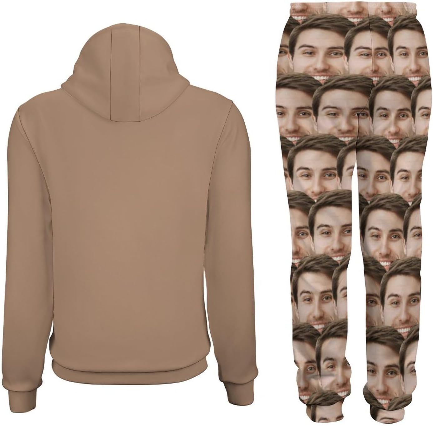 Artsadd Custom Photo Sweatshirt Design Your Own Personalized Christmas Birthday Gifts For Men Dad Boyfriend Pullover Hoodies