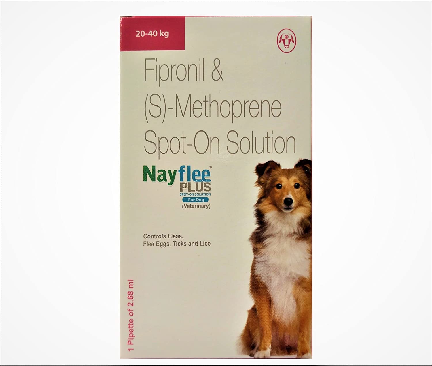 ALP Nayflee Plus Spot on for Dogs| Protection from tick & Flea Control (Pack of 1, 20-40)