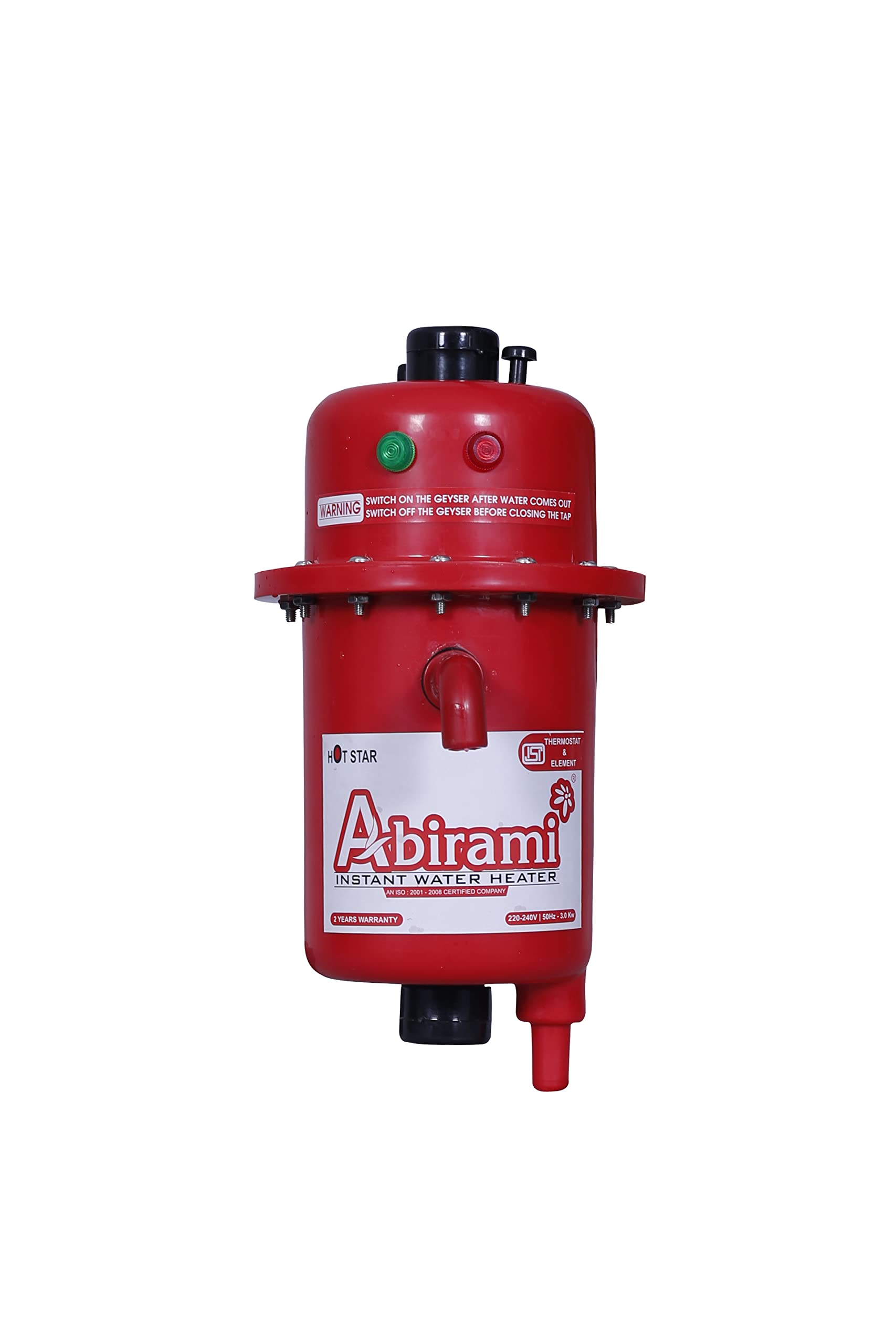 Buy Abirami Hot Star Electric Instant Water Heater/Geyser 1L ISI