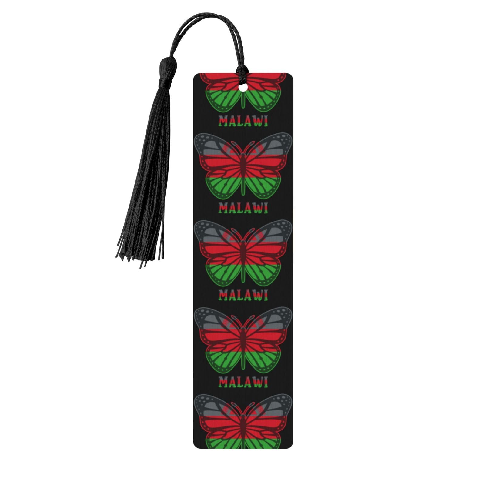 Butterfly Malawian Flag Valentine's Day Gifts Bookmark Couple Gifts Graduation Bookmark Gifts Unisex