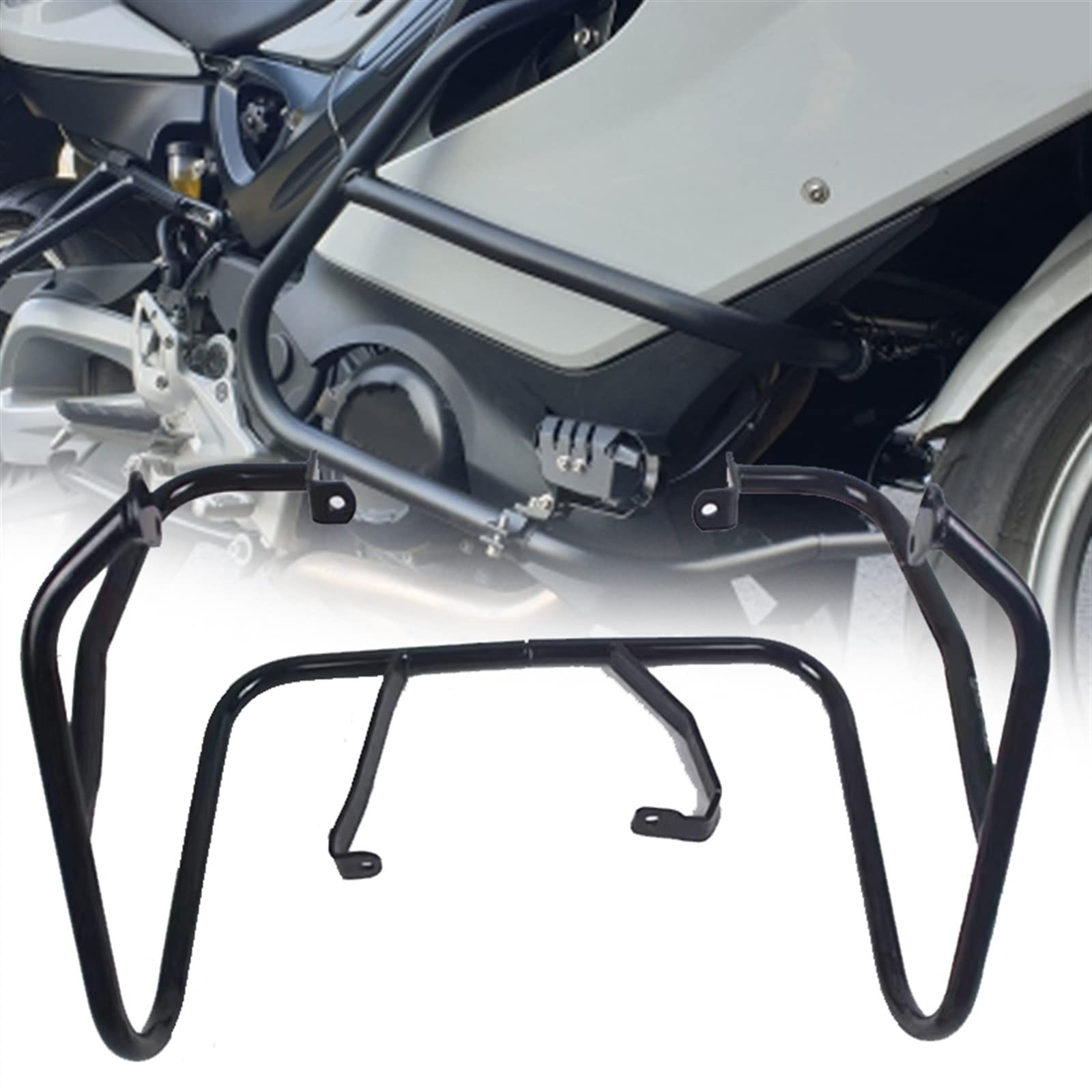 Protecteur pare-chocs F 800 GT noir en aluminium finition premium ajustement parfait