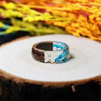 ビオラ リング　⁂　ドライフラワー　指輪 8de9619b4d2d7d08cf22f293e4d34e