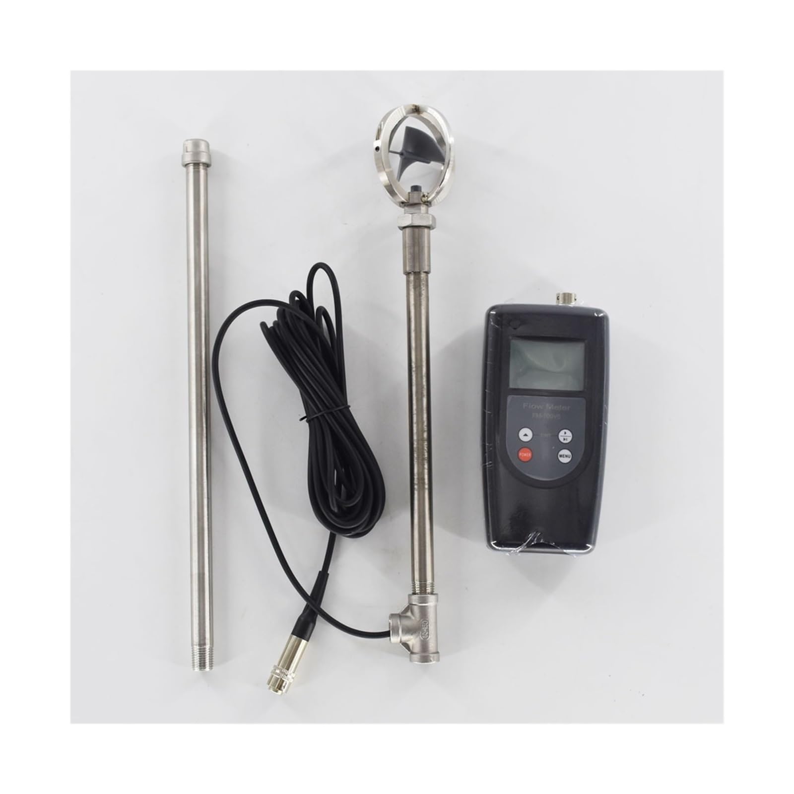 Digitaler Durchflussmesser, Tragbarer Durchflussmesser, digitaler FM-100V5, tragbarer for offene Kanäle