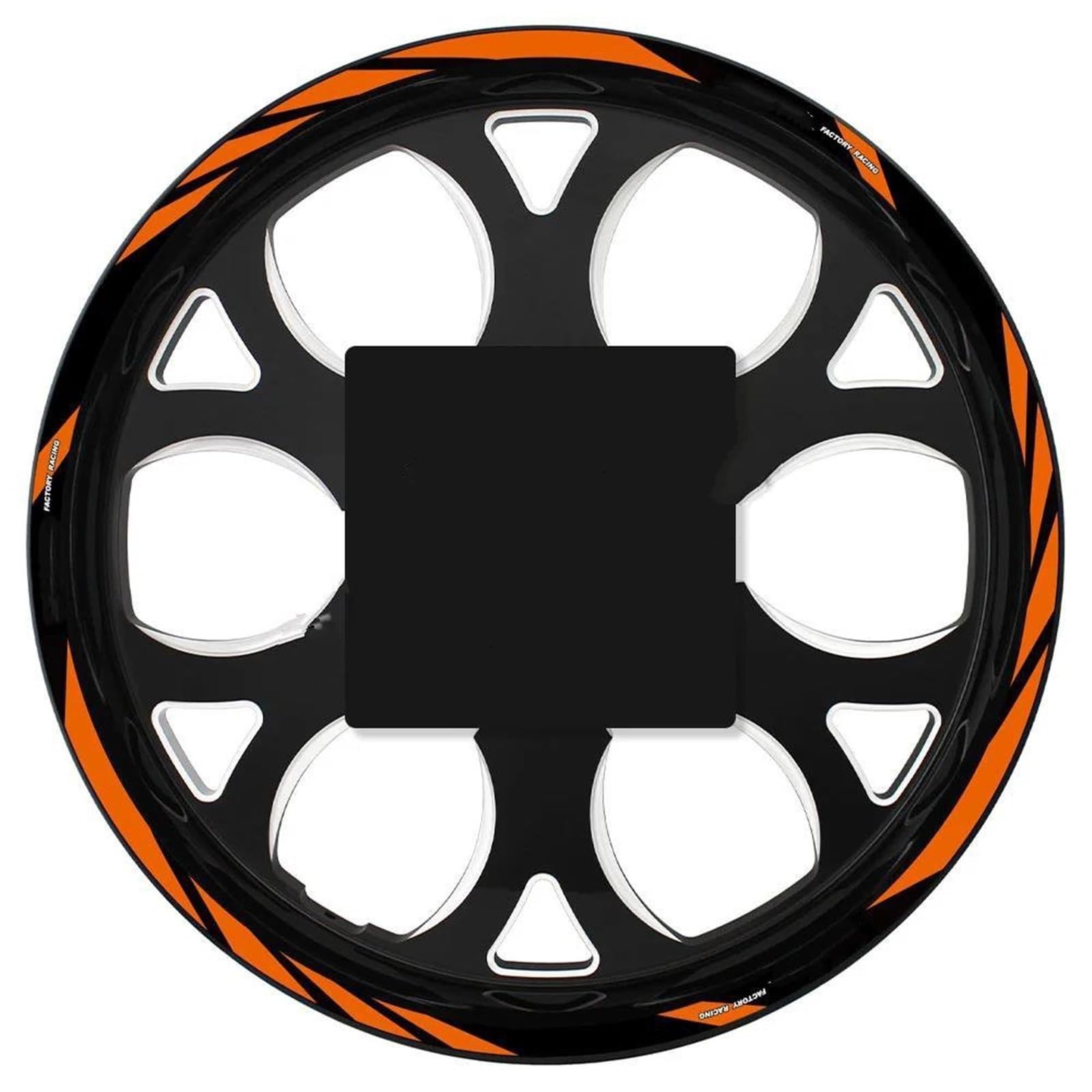 Motorcycle Reflective Wheel Stripe Sticker Set Waterproof Rim Decals for CBR 650R 600 RR 1000RR 650F 500R