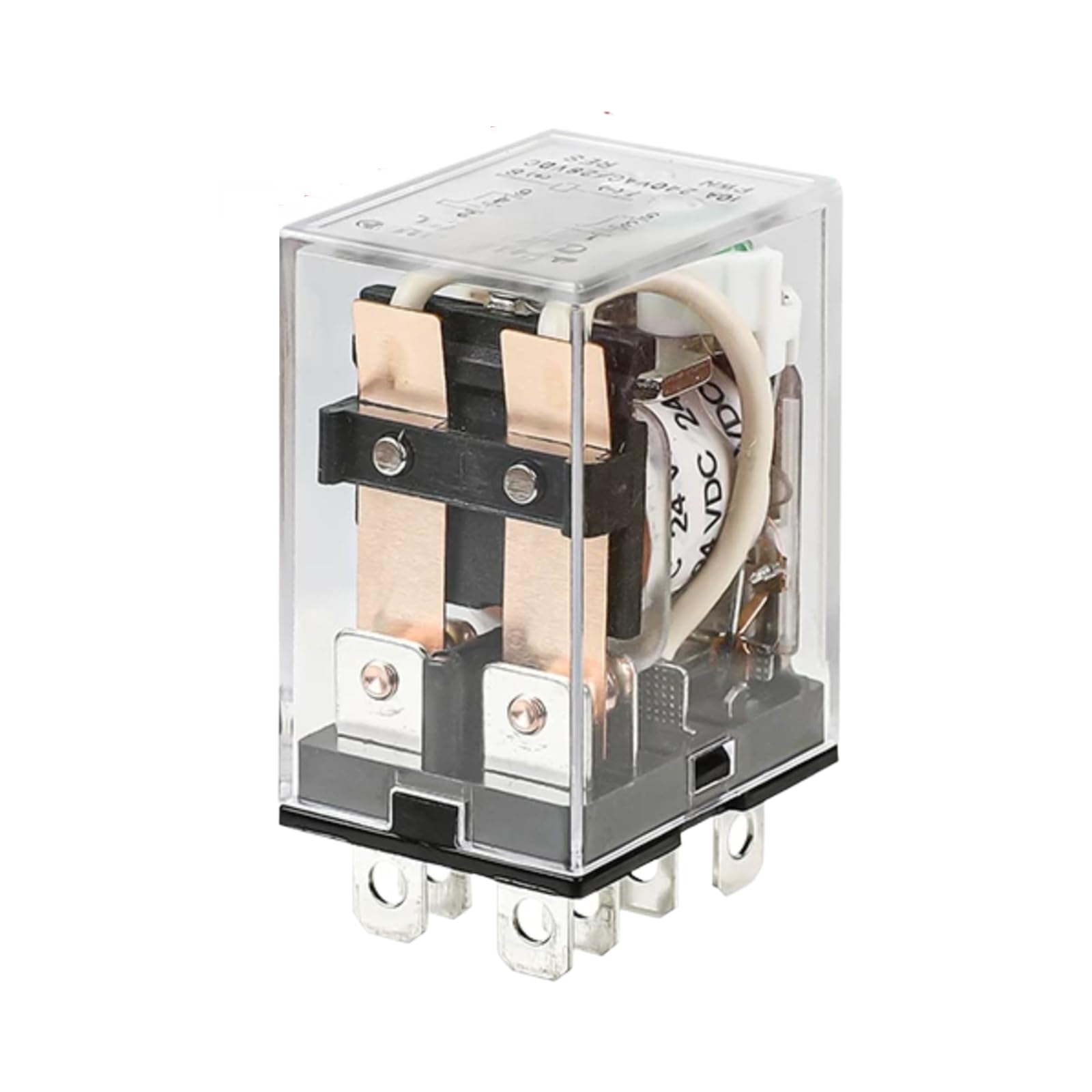Relais intermédiaire 220V AC 8 broches interrupteur de commande électrique CDZ9-62PL - 2