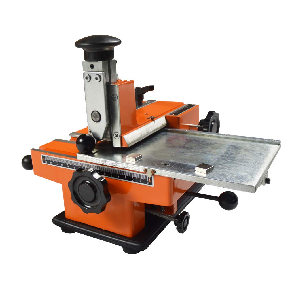 TECHTONGDA SemiAutomatic Sheet Embosser Nameplate Metal