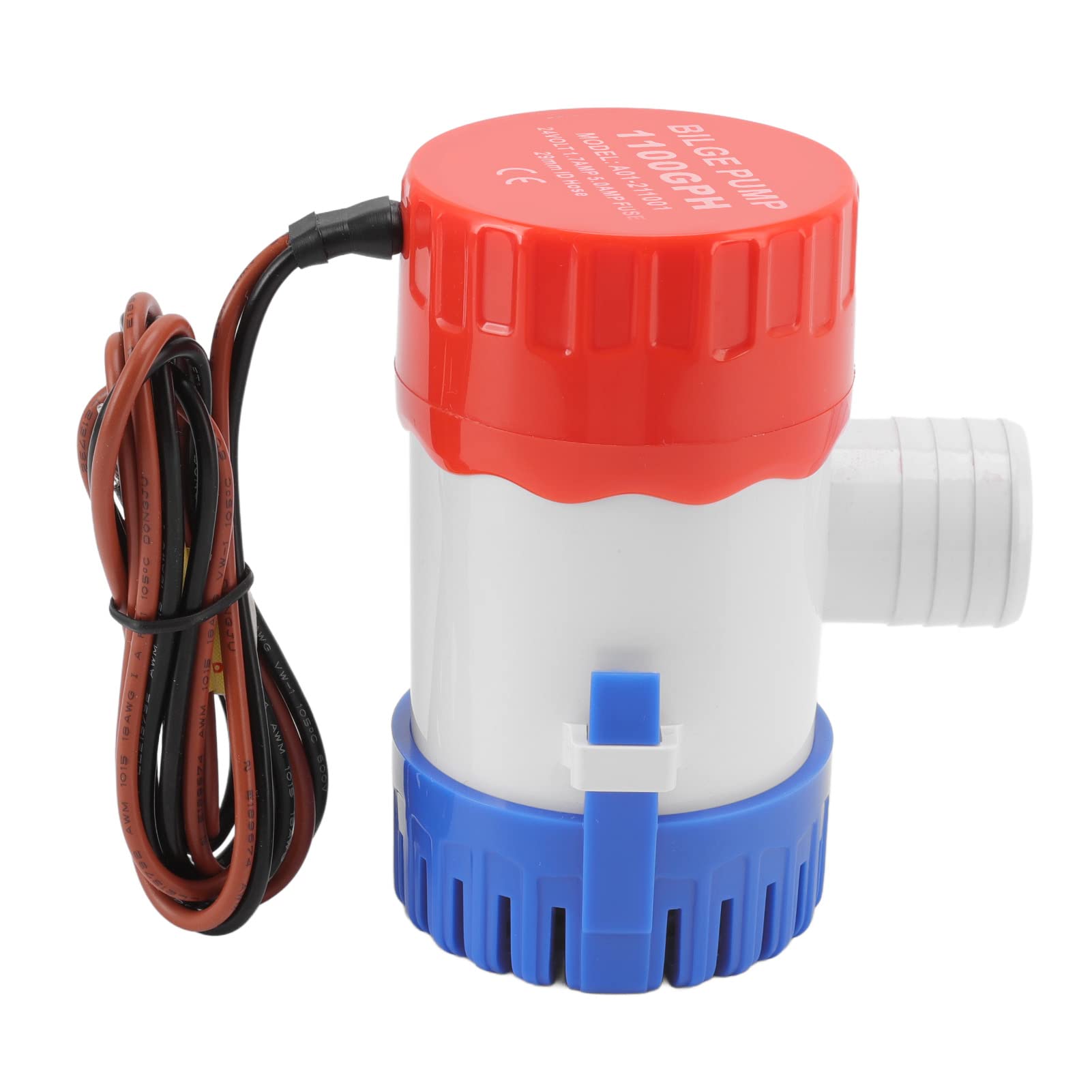 Buy Bilge Pump, Non Automatic 5A Water Pump for Pools with Water Cooled Motor (1100GPH 24V
