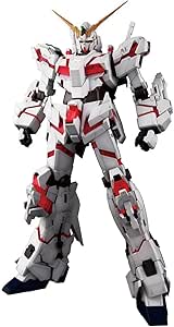 BANDAI Hobby PG RX-0 Unicorn Gundam Model Kit (1/60 Scale) (BAN194365)