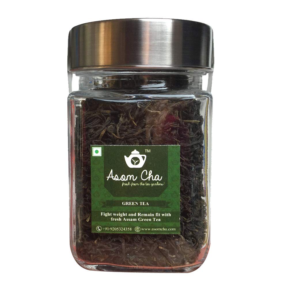 See full amazon price history chart for Asom Cha Green Tea in Glass Jar| Premium Pure Green Tea | Whole Leaf Loose tea | Weight Management | Immunity Booster | No Bitter taste | No Preservative (70 gram in jar) Asom Cha Green Tea in Glass Jar| Premium Pure Green Tea | Whole Leaf Loose tea | Weight Management | Immunity Booster | No Bitter taste | No Preservative (70 gram in jar) (B08RC7DB63) Amazon Price History, Amazon Price Tracker