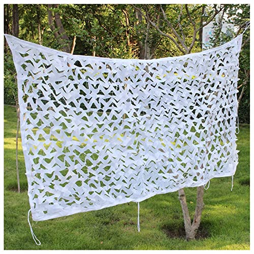 Da0pxer Red De Camuflaje Protector Solar,Malla De Camuflaje Caza,Red De Camuflaje Reforzada Militar 1,5x3/2x6/4x8m,para Acampar Al Aire Libre,Sombra De Pérgola,decoración De Camuflaje,4x4m(13 * 13ft)