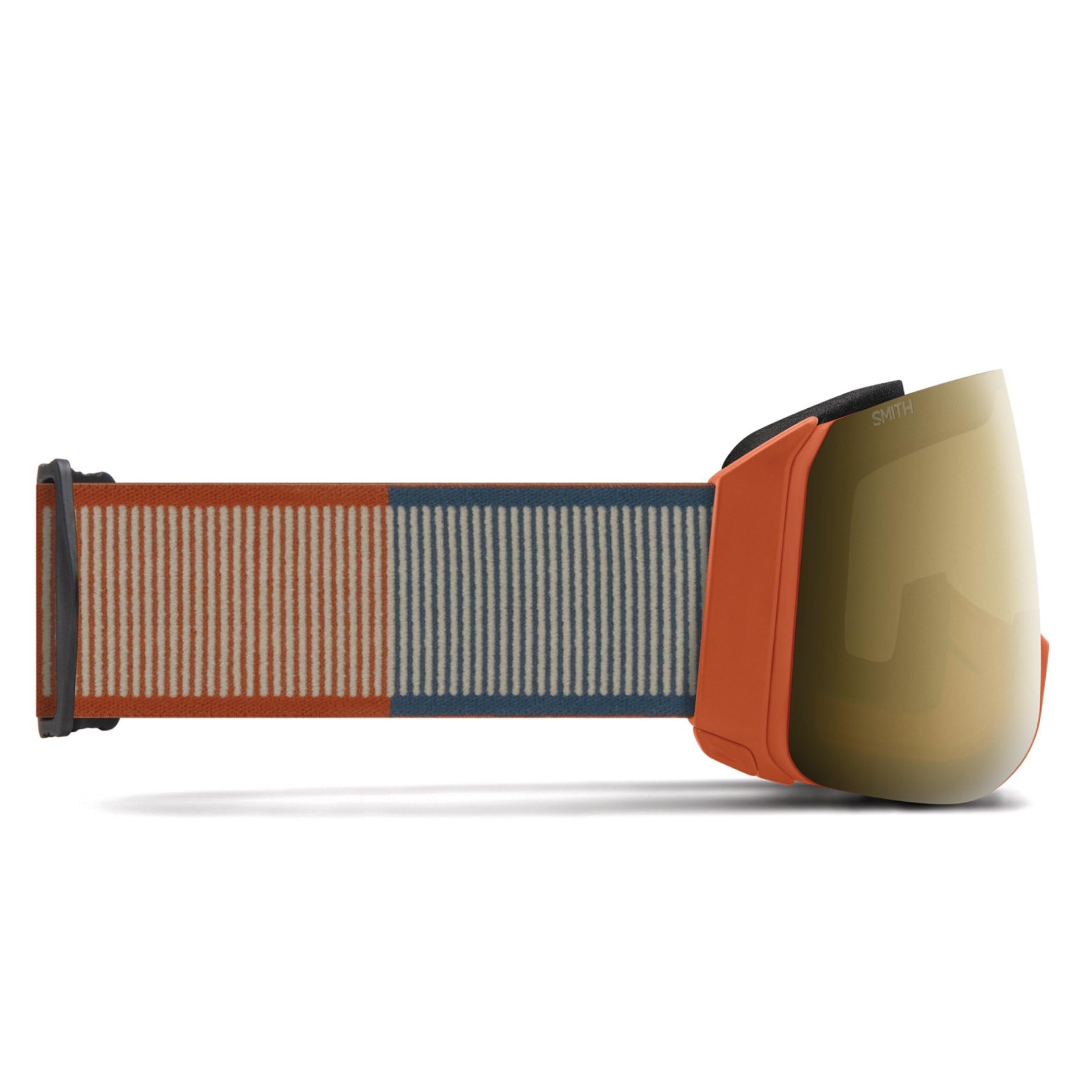 SMITH 4D Mag XL Snow Goggles – Adult Ski & Snowboarding Goggles with BirdsEye Vision, Anti-Fog Performance & 100% UV Protection – for Men & Women – Rust, ChromaPop Sun Black Gold Mirror