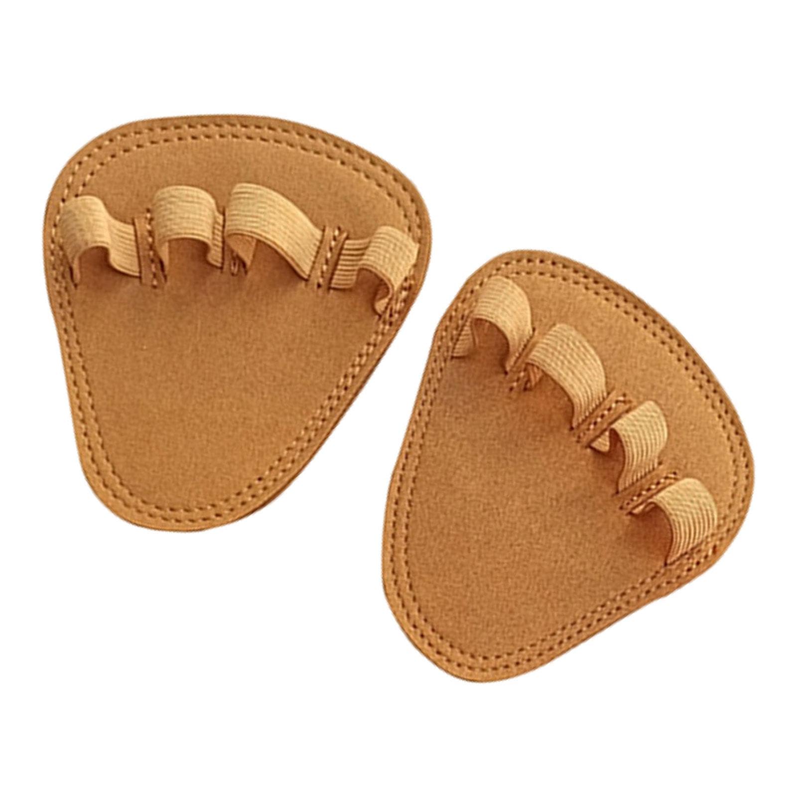Lifting Grip Pads | Sturdy Workout Gloves for Strength Training | Brown Microfiber | Anti Slip Handguards for Weight Lifting & Fitness for All Bodywork & Gym Designed for Men & Women-image-12