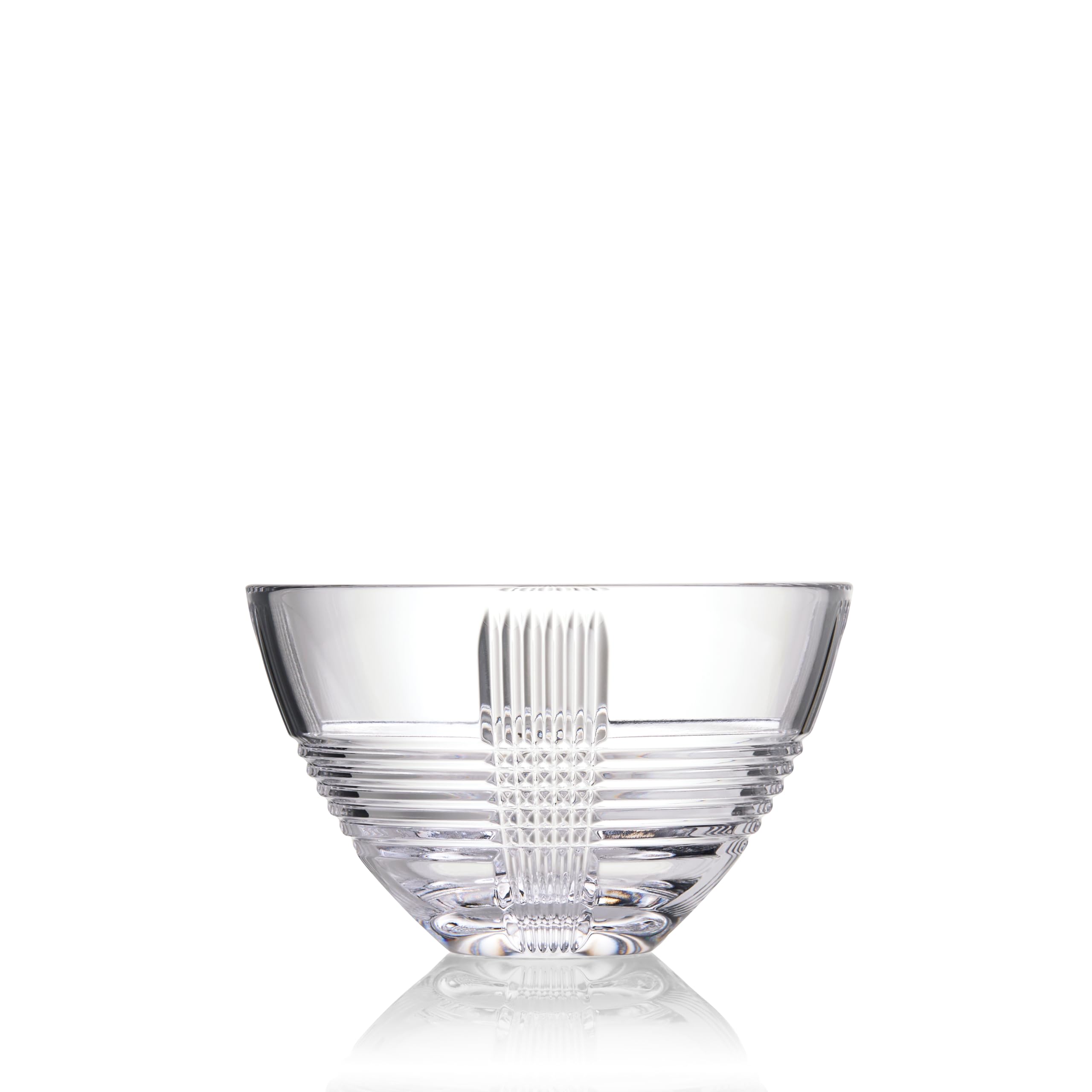 Bol Marquis Vector en cristal transparent de 15 cm pour table