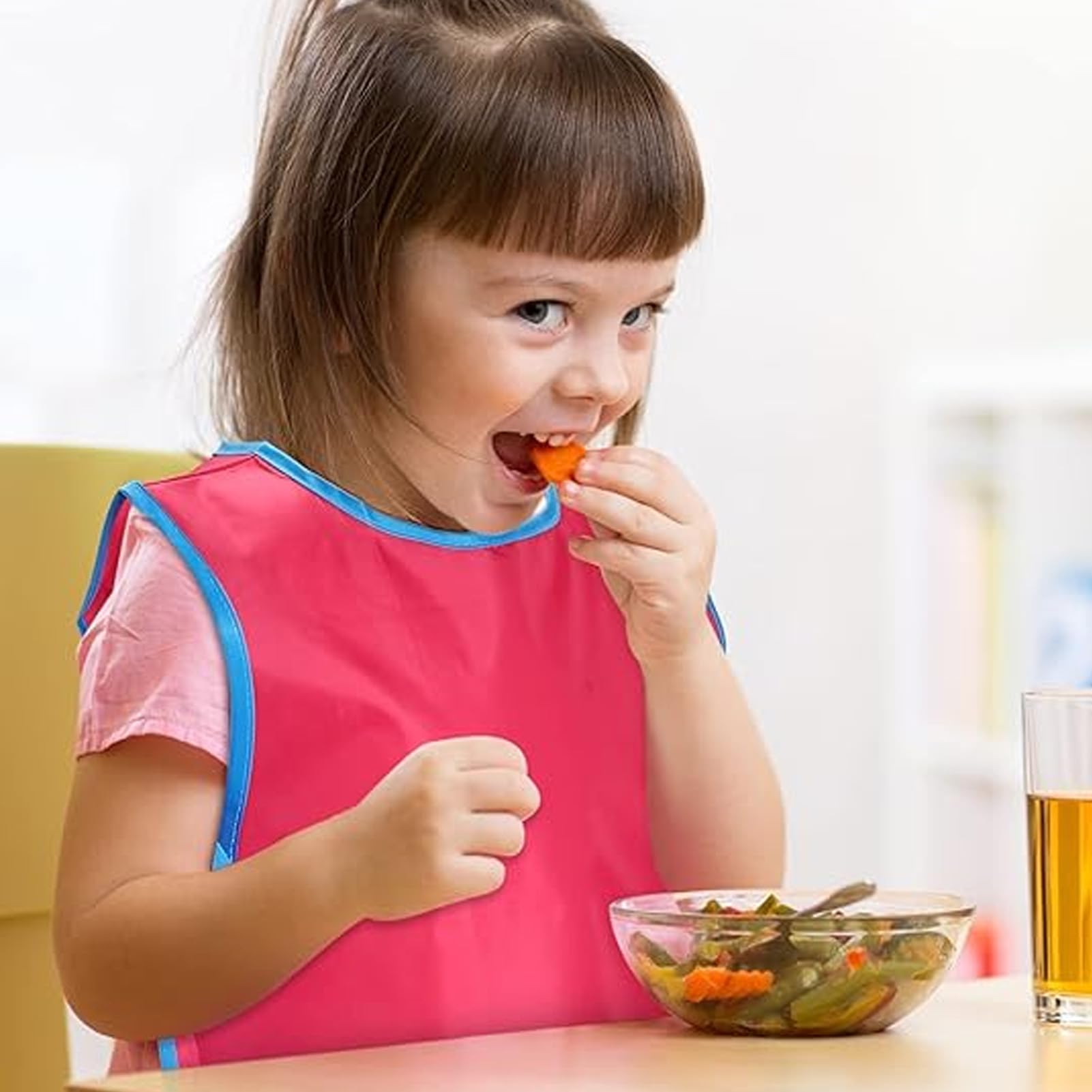 12 Pezzi Grembiuli da Arte per Bambini Grembiuli da Pittura in Nylon Senza Maniche Sigillato Indumenti Protettivi Artigianali con Tasca Frontale per Bambini Piccoli Attività di