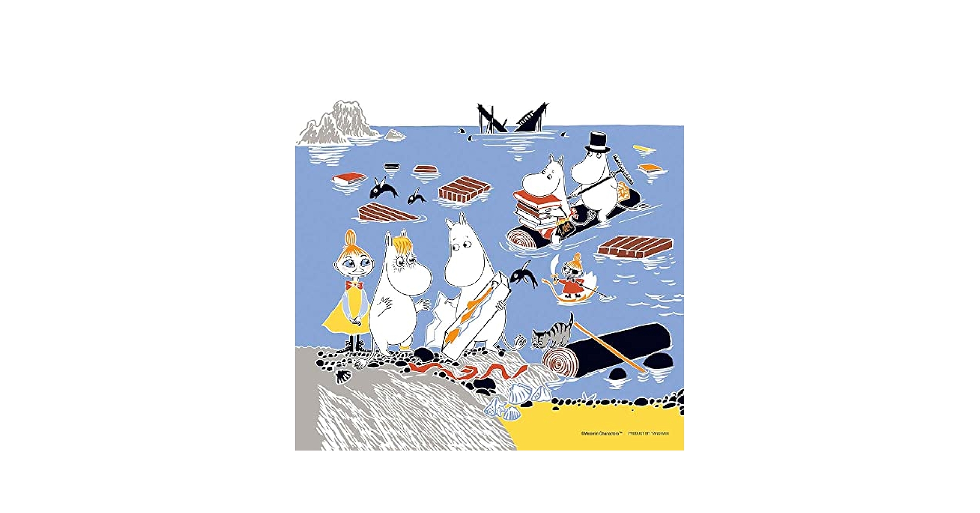 Moomin ジグソーパズル4個セット Amazon.co.jp: やのまん(Yanoman) 【日本製】300ピース