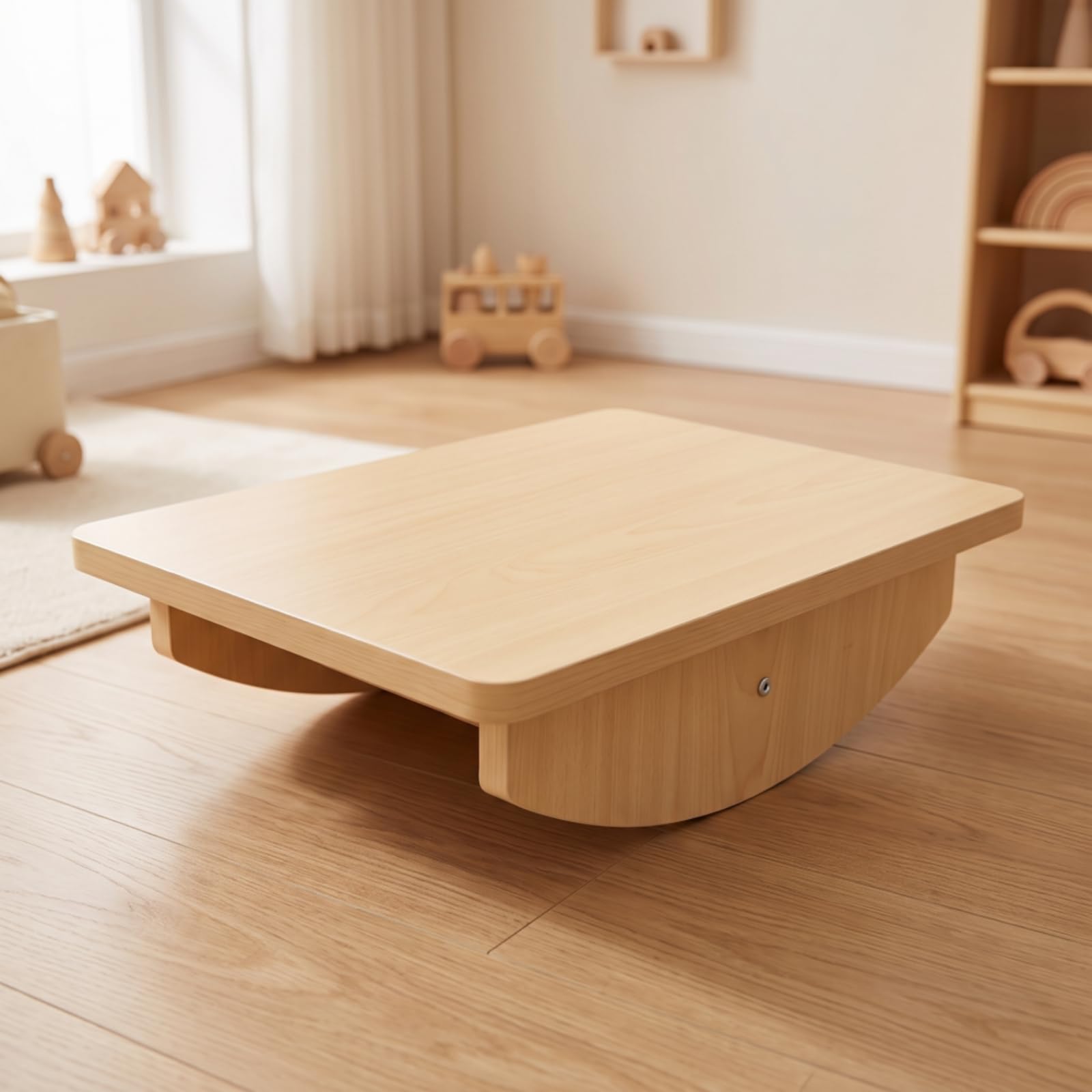 Tabla Equilibrio Resistente Tabla Balanceo Infantil Juguete para Niños