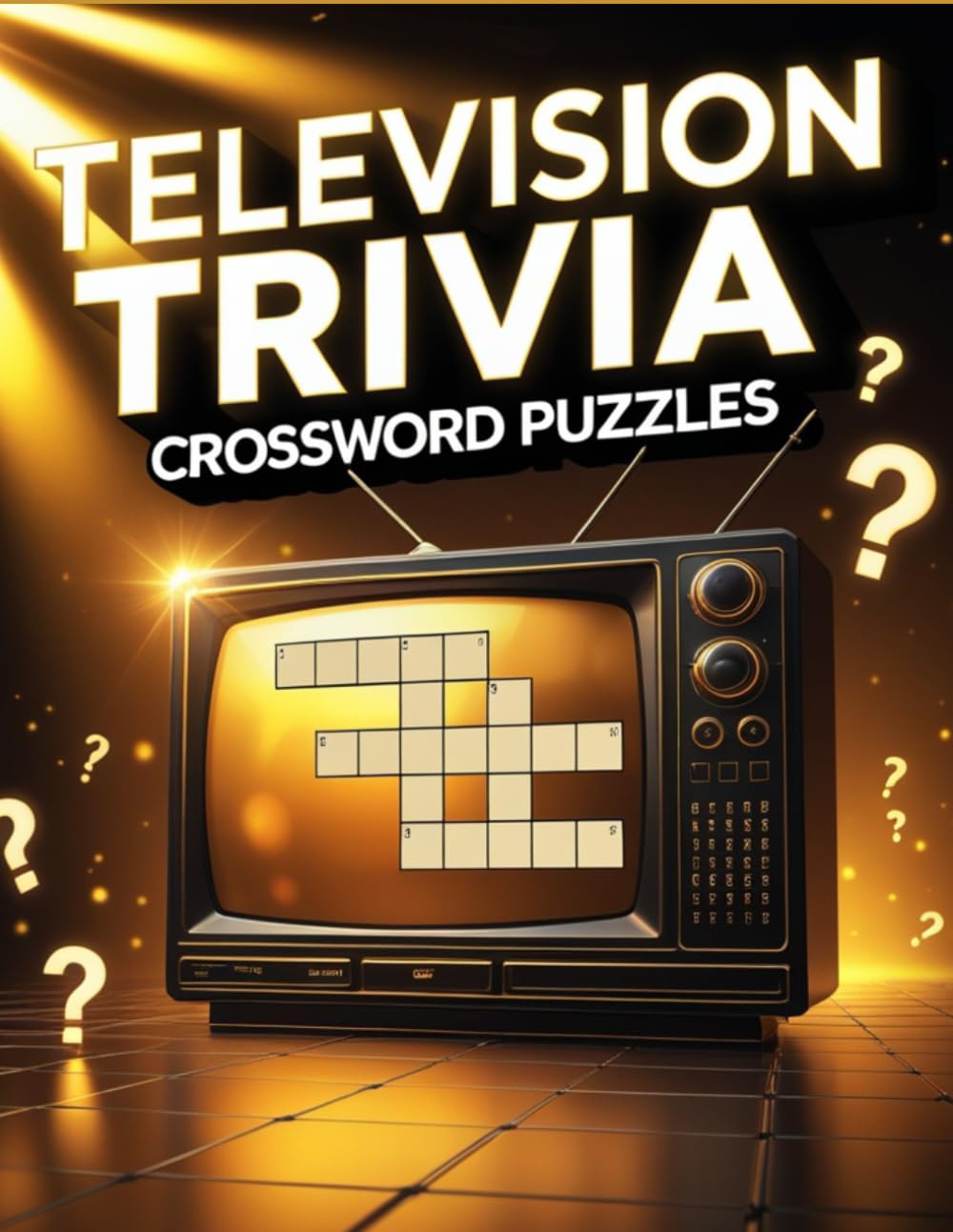 Television Trivia Crossword Puzzles: Hard & Challenging TV Crosswords for Superfans Pop Culture Brain Teasers for Adults