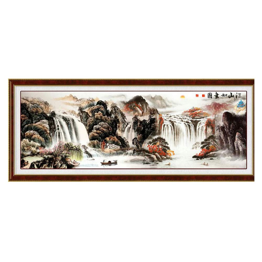 Cross Stitch, Landscape, Chinese Style, C0118