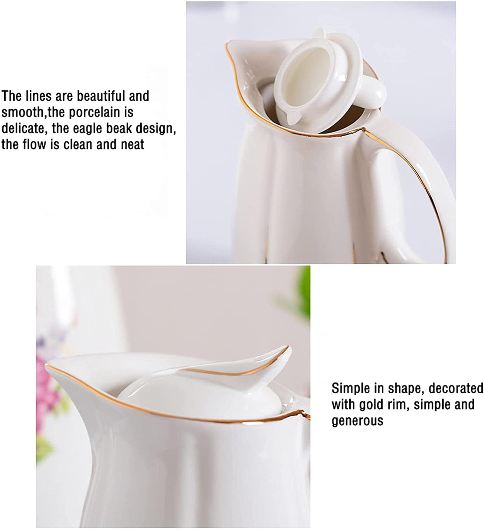 Brocca In Gres Globe Faith, Artigianale E Versatile Per Latte, Caffè O Tè, Adatta A Microonde
