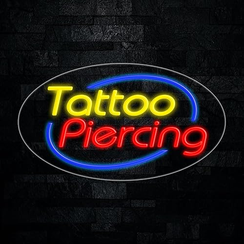 Miniatura 1 de Letrero LED de neón # 34015 de tatuaje hecho en Estados Unidos