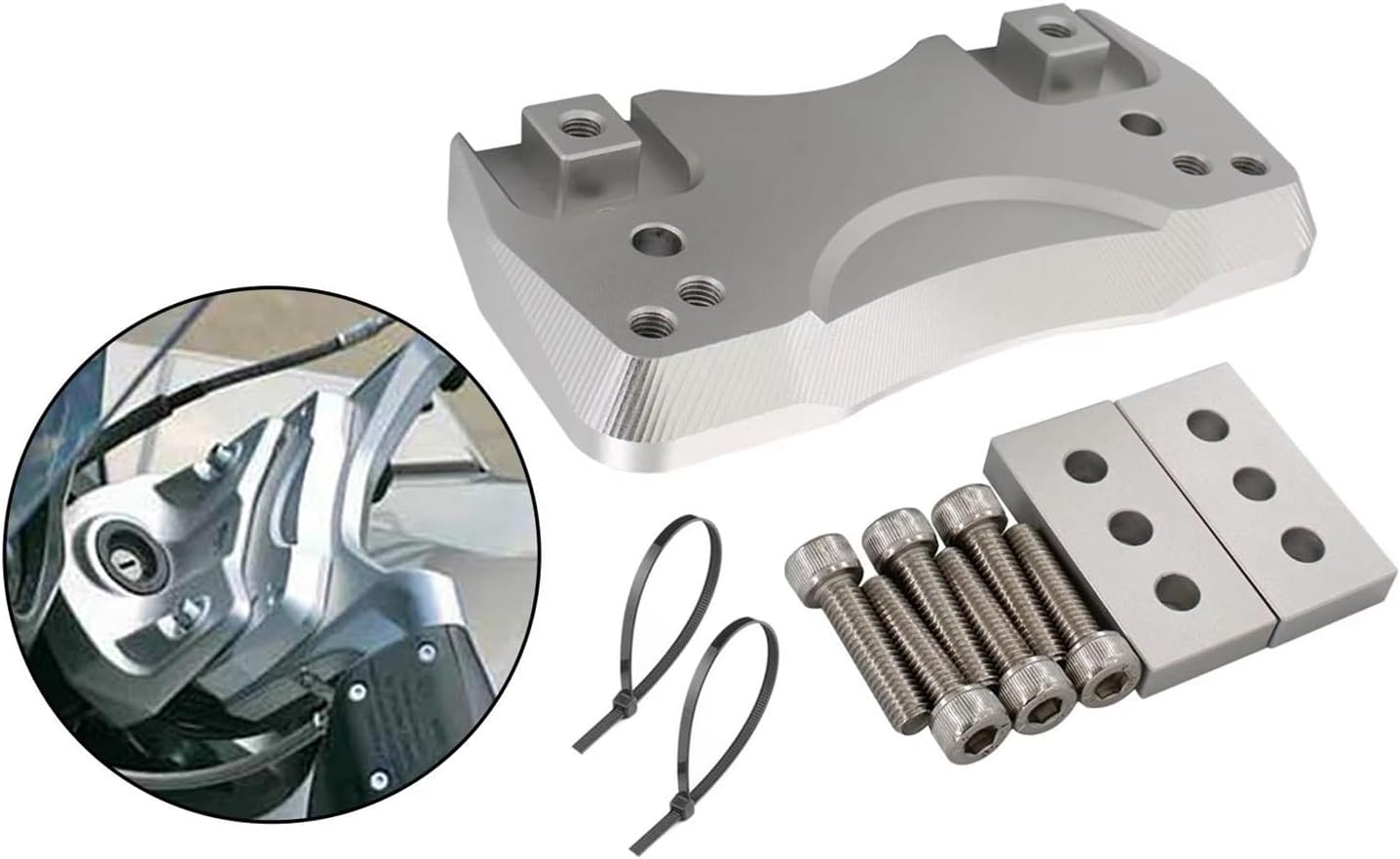 オートバイ ハンドルバークランプ オートバイアルミハンドルバー K1200GT用 K1300GT用 2005 2006 2007 2