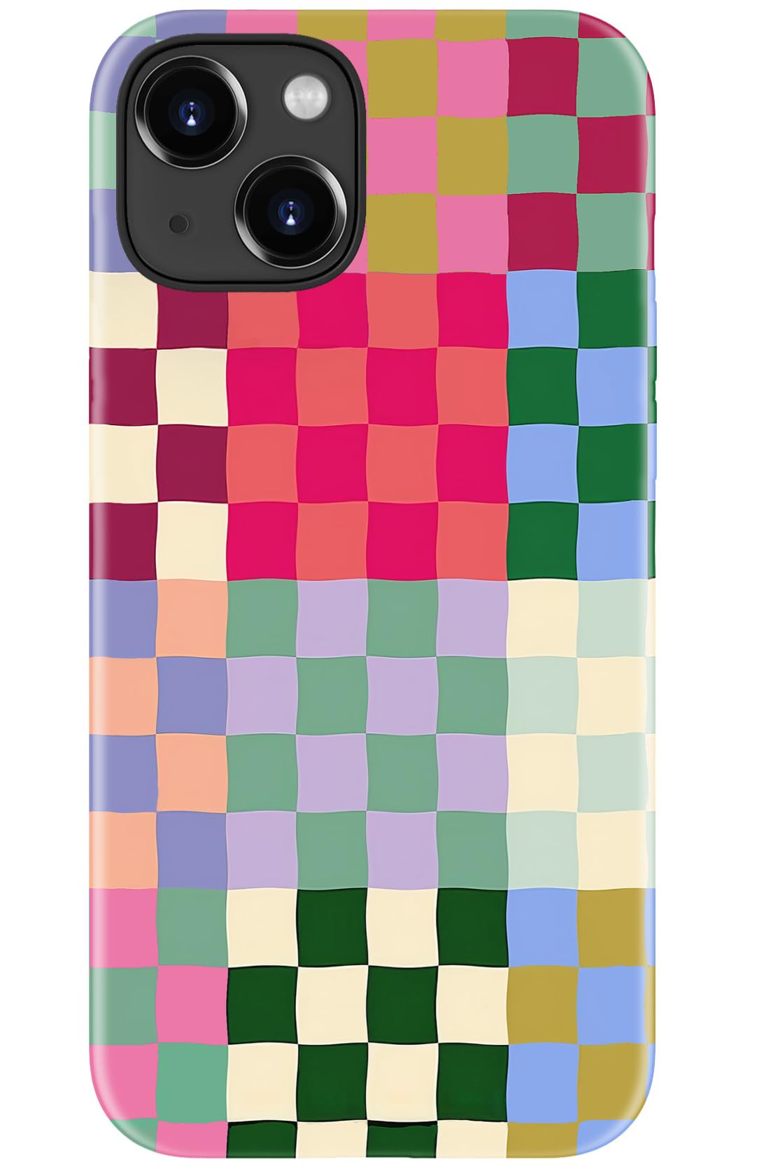 DorisMax for iPhone 13 Mini Case - Wireless Charging Compatible - Dual-Layer Hard Shell + Silicone Cover - Shockproof Protective Phone Case with